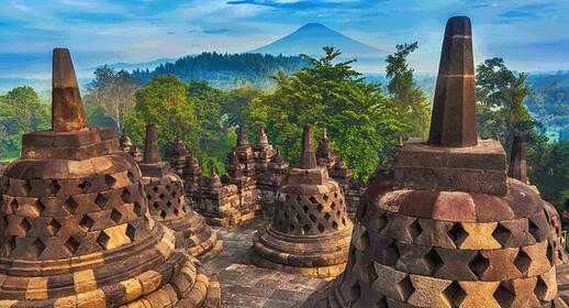 Visiter Temple bouddhique de Borobudur (Unesco)
