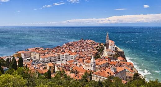 Piran en Slovénie