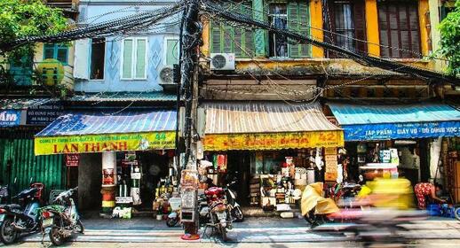 Vieux quartier d'Hanoi